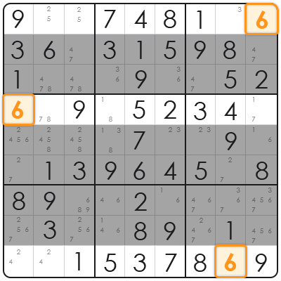 6 x 6 sudoku